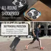 Hülle für iPhone 16 Pro Max Retro Kunstledertasche mit Produktbild-Vorschau 7