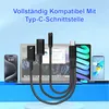 USB-C-Audioadapter 3-in-1, Typ-C-auf-Klinke-Adapter mit Produktbild-Vorschau 4