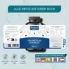 Magnesium-Komplex hochdosiert - 450 mg Magnesium pro Tag - Produktbild-Vorschau 5