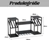 TWSOUL Weinregal Modernes Wand-Weinregal aus Metall mit 3 Produktbild-Vorschau 6