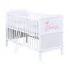 Baby-Delux Babybett Kinderbett Natalie Princess 70x140 Weiß Produktbild-Vorschau 5