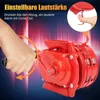 Hand Sirene - Draagbare Alarm Hoorn - Rood - Handmatig Productafbeelding-voorbeeld 3