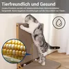 Heikoeco® L-förmige Kratzbretter Katze mit Ballspielzeug Produktbild-Vorschau 3