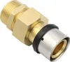 Pressfitting Verschraubung 32x3 mm 1 Zoll AG TH Kontur Produktbild-Vorschau 1