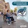 Rollstuhl Faltbar Mobiclinic Sitzfläche 46 cm Handbremse Produktbild-Vorschau 7