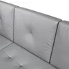 SONNI 203x130x88cm Divano angolare grigio chiaro a tre Anteprima dell’immagine prodotto 10