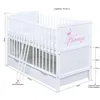 Baby-Delux Babybett Gitterbett Kinderbett Natalie Princess Produktbild-Vorschau 6