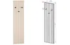A product image showing a coat rack with dimensions. Produktbild-Vorschau