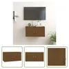 The Living Store Wandschrank Honigbraun 60x30x30 cm Produktbild-Vorschau 9