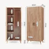Kledingkast 'Norg', 191 x 80 x 52 cm, met 2 deuren, 1 Productafbeelding-voorbeeld 3