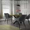 ML-Design 6er Set Esszimmerstuhl mit Rückenlehne, Produktbild-Vorschau 5