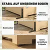 Outsunny Gartenschrank Holz Begehbarer Geräteschuppen mit Produktbild-Vorschau 8