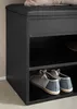 FineBuy Panca per scarpe con seduta Panca per armadio Anteprima dell’immagine prodotto 5