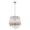 Italux Cornelia lampadario con cristalli cromo MDM-2572/5 W Anteprima dell’immagine prodotto 1