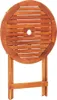 vidaXL Tavolo da giardino pieghevole Ø60x75 cm in legno Anteprima dell’immagine prodotto 11