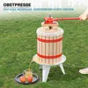 Wiltec 18L Obstpresse aus Buchenholz inkl. Presstuch, Produktbild-Vorschau 2