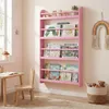 KOMFOTTEU, libreria a muro per bambini, scaffale a parete Anteprima dell’immagine prodotto 7
