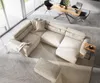 DELIFE Wohnlandschaft Sirpio 300x210 cm Cord Beige Produktbild-Vorschau 4