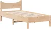 vidaXL Massivholzbett ohne Matratze 90x200 Kiefernholz Produktbild-Vorschau 3
