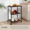 tectake® Servierwagen Rugby inklusive 6 Haken, 65,5 x 45,5 Produktbild-Vorschau 3