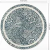 Blumen von William Morris – Vinyl Fußmatte – Ø 150cm – Produktbild-Vorschau 5