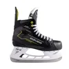 A single black and yellow Bauer Supreme M30 ice hockey skate is shown against a white background. Podgląd zdjęcia produktu