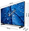A 32-inch television with dimensions indicated by measurement lines and text. Produktbild-Vorschau