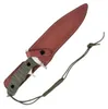 Rambo V Cinema Classic Knife with Leather Sheath (CC-H5) Productafbeelding-voorbeeld 4