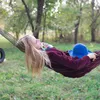 Relaxdays Netzhängemmatte, Garten Hängematte für 1 Person, Produktbild-Vorschau 2