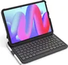 A tablet with a keyboard case and stylus, displayed on a white background. Produktbild-Vorschau