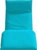 A turquoise lounge chair cushion is shown against a white background. Anteprima dell’immagine prodotto