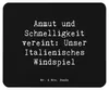 Mr. & Mrs. Panda Mouse Pad Spruch Italienisches Windspiel - Produktbild-Vorschau 1