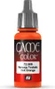 Game Color Acrylfarbe Vallejo 72009 Hot Orange 17ml Miniatur Farbe Anteprima dell’immagine prodotto
