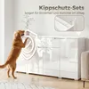 HOMCOM Kommode mit 1 Schublade, Sideboard mit Verstellbarem Produktbild-Vorschau 8