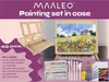 Set de peinture en coffret 45 pcs Maaleo 23863 Voir les images du produit 2