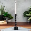 Kerzenständer, schwarz, Aluminium, 23 cm Produktbild-Vorschau 8