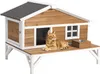 VEVOR Maison pour chats Outdoor, niche pour chats avec Voir les images du produit 1