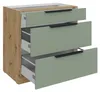 Küchen Unterschrank 80 cm Küche ARIA Aquamarin ultra matt + Produktbild-Vorschau 3