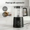 Olvy Elektrische melkschuimer van glas, 4-in-1, 500W, met Productafbeelding-voorbeeld 3