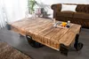 riess-ambiente Massiver Design Couchtisch RAILWAY 110cm Produktbild-Vorschau 1