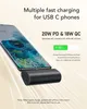 VEGER Powerbank 5 000 mAh mit integriertem Typ C PD QC3.0 Produktbild-Vorschau 10