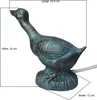 Solar Wasserspeier Ente 24 cm klassisch Wasserspiel Produktbild-Vorschau 4