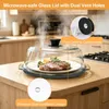 SolidKeus - Magnetron Deksel van Glas met Siliconen Productafbeelding-voorbeeld 4