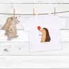 Mr. & Mrs. Panda Babyshirt Igel Luftballon 0. - 6. Monat - Produktbild-Vorschau 2