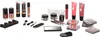 A collection of makeup products arranged on a white background. Produktbild-Vorschau