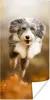 MuchoWow® Poster Hund - Laub - Herbst 60x120 cm - Produktbild-Vorschau 1
