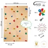 Create for you® - Kletterwand Kinderzimmer + 30 Produktbild-Vorschau 2