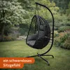 BURI Hängesessel mit Gestell | Robuster Hängestuhl in Produktbild-Vorschau 4