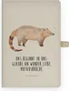 Mr. & Mrs. Panda Journal Nasenbär - Transparent - Geschenk, Produktbild-Vorschau 1