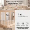 AIORBER Baby Laufgitter 90x200 cm, Modulares Schutzgitter Produktbild-Vorschau 4